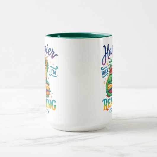 Happier When I'm Reading  マグカップ (中央)