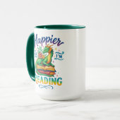 Happier When I'm Reading マグカップ (正面左)