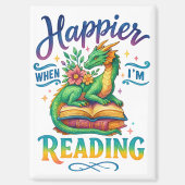 Happier When I'm Reading  マグネット (正面)