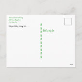 Happiest Holidays & A Joyful New Year Photo シーズンポストカード (裏面)