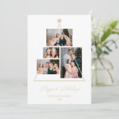 Happiest Holidays Family Christmas Tree 4 Photos (スタンド正面)