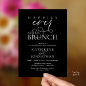 Happily Ever After Brunch Post Wedding Elopement 招待状