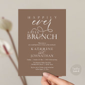 Happily Ever After Brunch Post Wedding Elopement 招待状