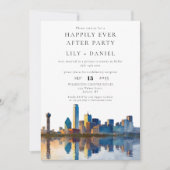 Happily Ever After Dallas Wedding 招待状 (正面)