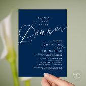 Happily Ever After Dinner Wedding Reception Dinner 招待状
