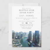 Happily Ever After Dubai Wedding 招待状 (正面)