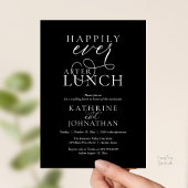 Happily Ever After Lunch Post Wedding Elopement 招待状