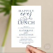 Happily Ever After Lunch Post Wedding Elopement 招待状