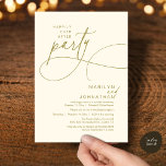 Happily Ever After Modern Elegant Wedding Dinner 招待状<br><div class="desc">Celebrate your love story with this elegant minimalist wedding invitation, designed with a refined sans font paired with delicate romantic elegant handwritten script. Perfect for couples who love modern romance, soft neutrals, and timeless typography, "happily ever after party". Perfect for couples extending their joyous occasion, this invitation exudes sophistication with...</div>