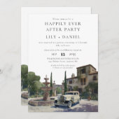 Happily Ever After Old Money Estate Wedding 招待状 (正面/裏面)