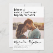 Happily Ever After Party 招待状 (正面)