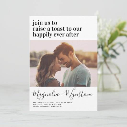 Happily Ever After Party 招待状 (スタンド正面)