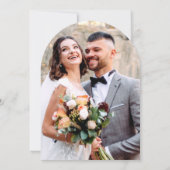 Happily Ever After Party Elopement Photo Arch 招待状 (裏面)