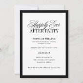 Happily Ever After Party | Elopement Reception 招待状 (正面)