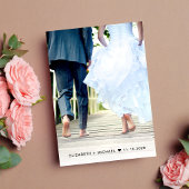 Happily Ever After Party Photo Cream Reception 案内状