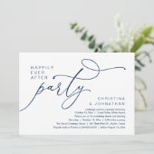 Happily Ever After Party, Romantic Wedding Dinner 招待状 (スタンド正面)