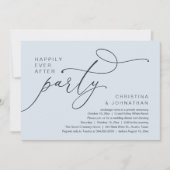 Happily Ever After Party, Romantic Wedding Dinner 招待状 (正面)