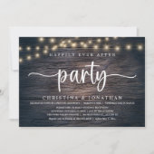 Happily Ever After party, Rustic Wedding 招待状 (正面)