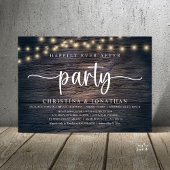 Happily Ever After party, Rustic Wedding 招待状