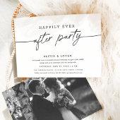 Happily Ever After Party Script Wedding Elopement 招待状