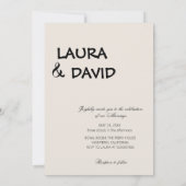 Happily Ever After Party Wedding Celebration Party 招待状 (裏面)