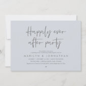 Happily Ever After Party, Wedding Dinner Dancing 招待状 (正面)