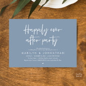 Happily Ever After Party, Wedding Dinner Dancing 招待状