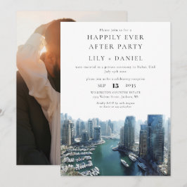 Happily Ever After Photo Dubai Wedding 招待状