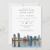 Happily Ever After Photo San Diego Wedding 招待状 (正面)