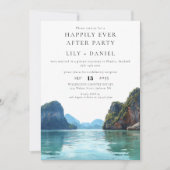 Happily Ever After Phuket Thailand Photo Wedding 招待状 (正面)