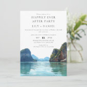 Happily Ever After Phuket Thailand Wedding 招待状 (スタンド正面)