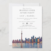 Happily Ever After Toronto Wedding 招待状 (正面)