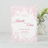 Happily Ever After Wedding Invitation 招待状 (スタンド正面)