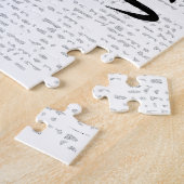 HAPPINESS学には、人生の引用文から教訓 ジグソーパズル (側面)