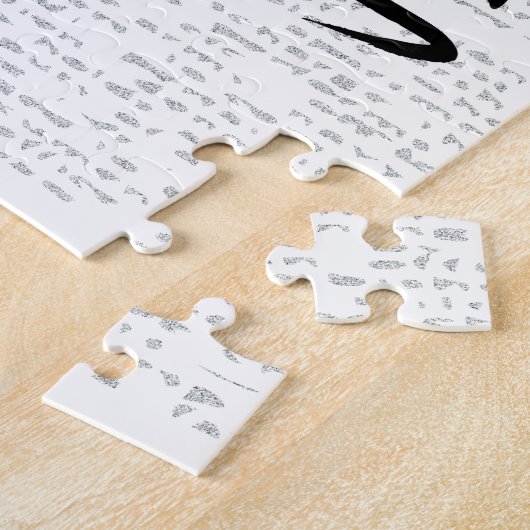 HAPPINESS学には、人生の引用文から教訓 ジグソーパズル (側面)