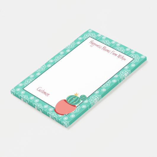 Happiness開花（Post-It Notes内） ポストイット (アングル)