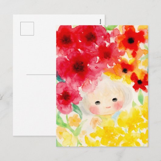 happiness シーズンポストカード (正面/裏面)