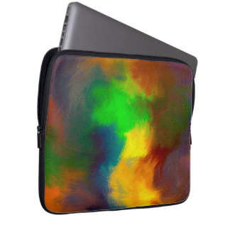 Happiness and arts ラップトップスリーブ