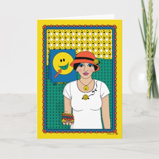 Happiness_B_Greetingカードの目的 カード (正面)