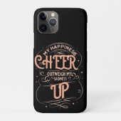 HAPPINESS CHEER UP iPhone 11 Pro カー Case-Mate iPhoneケース (裏)