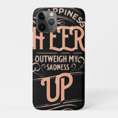 HAPPINESS CHEER UP iPhone 11 Pro カー Case-Mate iPhoneケース (裏)
