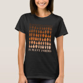 Happiness Comes In Many Forms Pottery Fan Tシャツ (正面)
