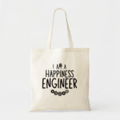 Happiness Engineer 予測できなだ トートバッグ (正面)