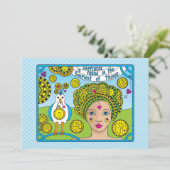 Happiness_Flatカード7"x5" (スタンド正面)