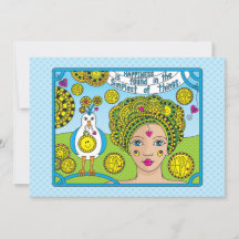 Happiness_Flatカード7"x5"