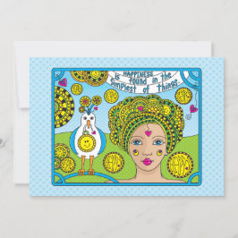 Happiness_Flatカード7"x5"