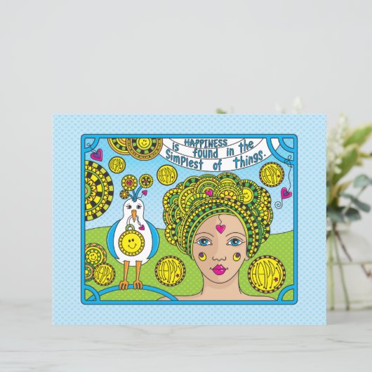 Happiness_Flat紙シート11"x8.5 (スタンド正面)