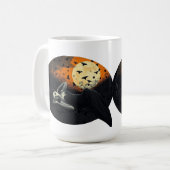 Happiness in Every Sip Mug コーヒーマグカップ (正面左)