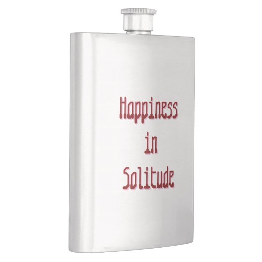 Happiness in Solitude Classic Flask フラスク (右)