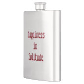 Happiness in Solitude Classic Flask フラスク (左)